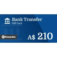 Bank Transfer A$210 AUD