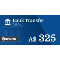 Bank Transfer A$325 AUD