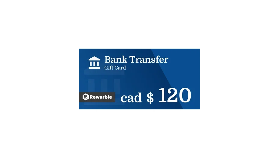 Bank Transfer C$120 CAD gallery image 1
