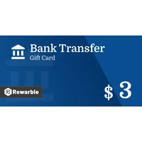 Bank Transfer $3 USD