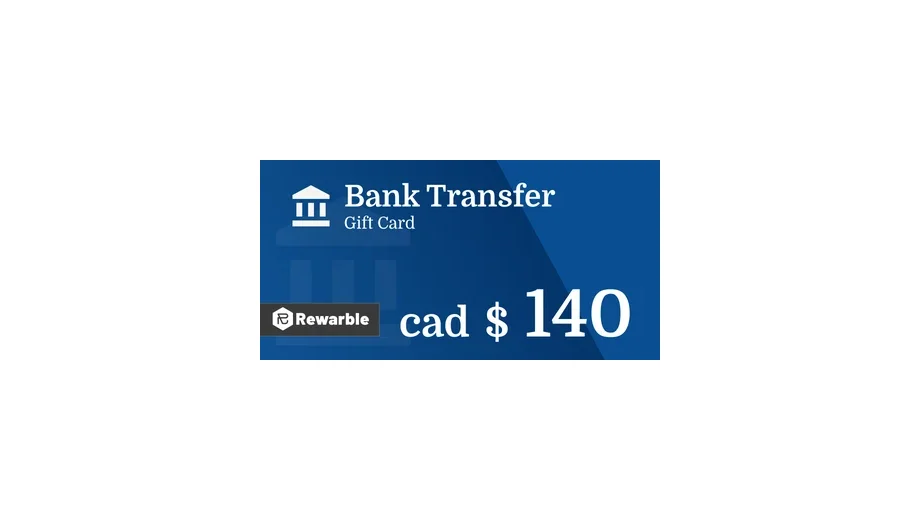 Bank Transfer C$140 CAD gallery image 1
