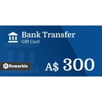 Bank Transfer A$300 AUD