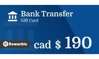 Bank Transfer C$190 CAD thumb 1