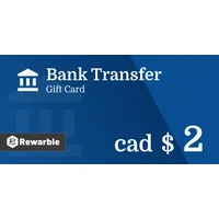 Bank Transfer C$2 CAD