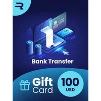 Bank Transfer $100 USD by