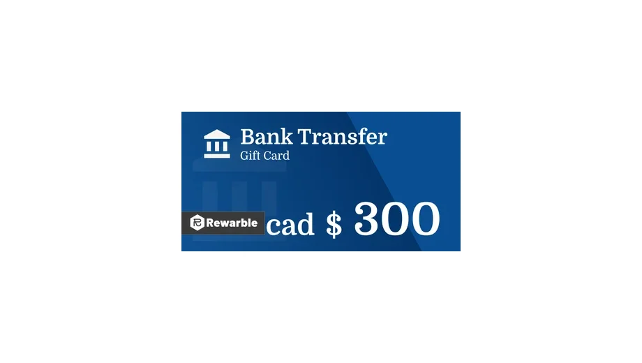 Bank Transfer C$300 CAD gallery image 1