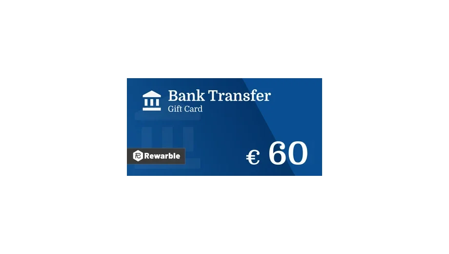 Bank Transfer €60 EUR gallery image 1