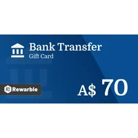 Bank Transfer A$70 AUD