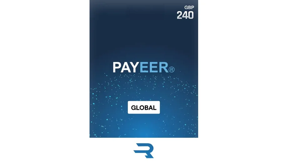 Payeer 240 GBP Payment Card (Global) gallery image 1