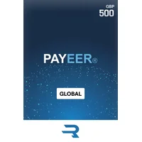 Payeer 500 GBP Payment Card (Global)