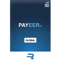 Payeer 90 GBP Payment Card (Global)