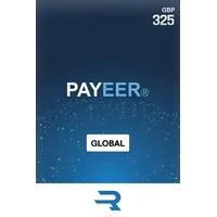 Payeer 325 GBP Payment Card (Global)
