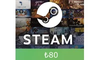 Steam Wallet 80 Gift Card (Turkey) thumb 2