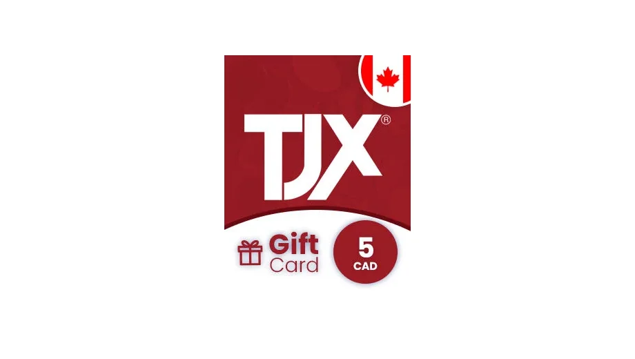 TJX 5 CAD Gift Card (Canada) gallery image 2