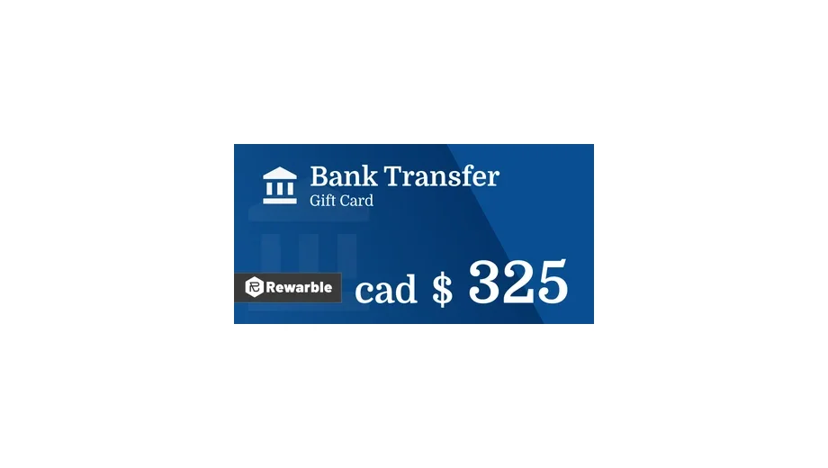 Bank Transfer C$325 CAD gallery image 1