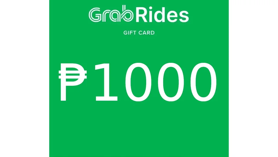 Grab Rides 1000 PHP Gift Card (Philippines) gallery image 2