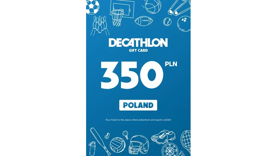 Decathlon 350 PLN Gift Card (Poland) gallery image 2