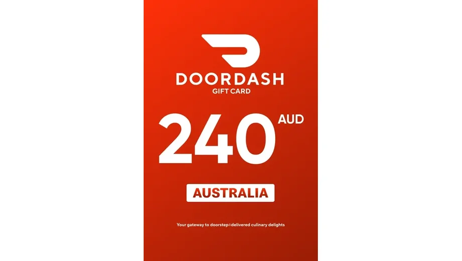 DoorDash 240 AUD Gift Card (Australia) gallery image 2