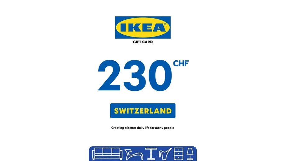 IKEA 230 CHF Gift Card (Switzerland) gallery image 2