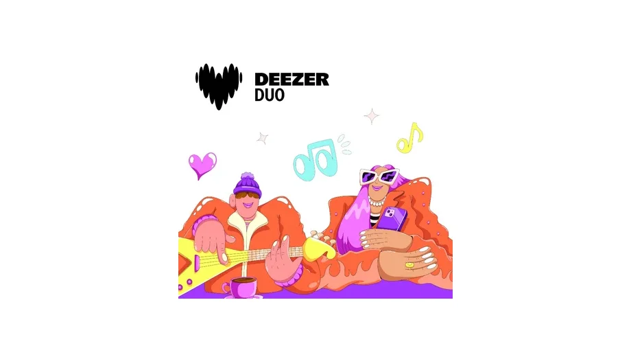 Deezer Duo - 12 Months Subscription (France) gallery image 2