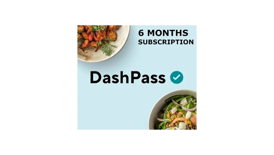 DoorDash DashPass - 6 Months Subscription (United States) gallery image 2