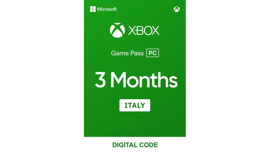 PC Game Pass - 3 Months Subscription (Italy) gallery image 2