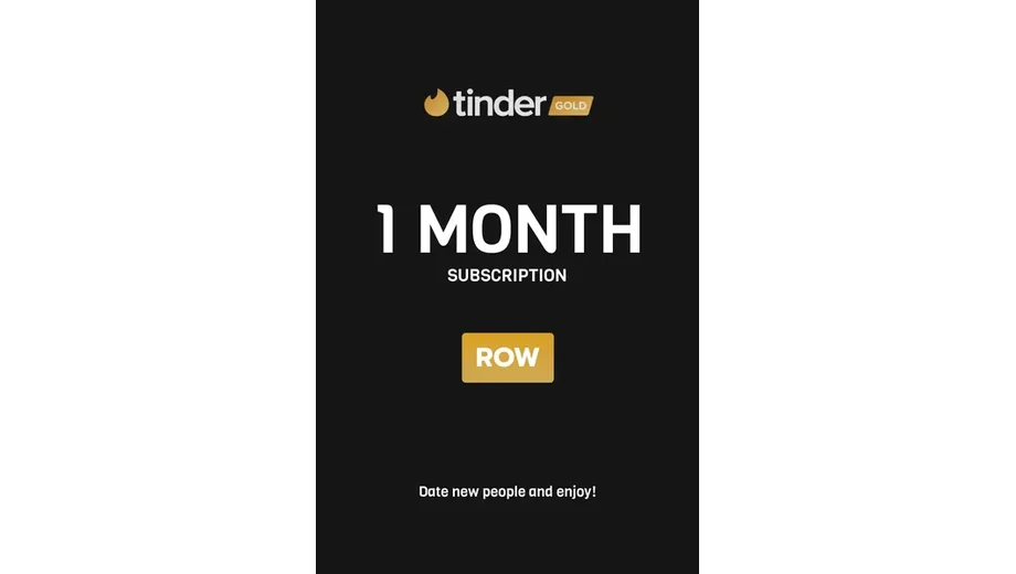 Tinder Gold - 1 Month Subscription (ROW) gallery image 2