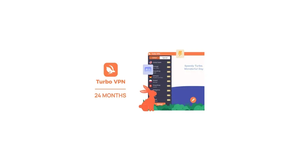 Turbo VPN - 24 Months Subscription (Global) gallery image 2