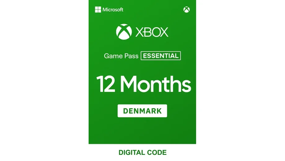 Xbox Game Pass Essential - 12 Months Subscription (Denmark) gallery image 2