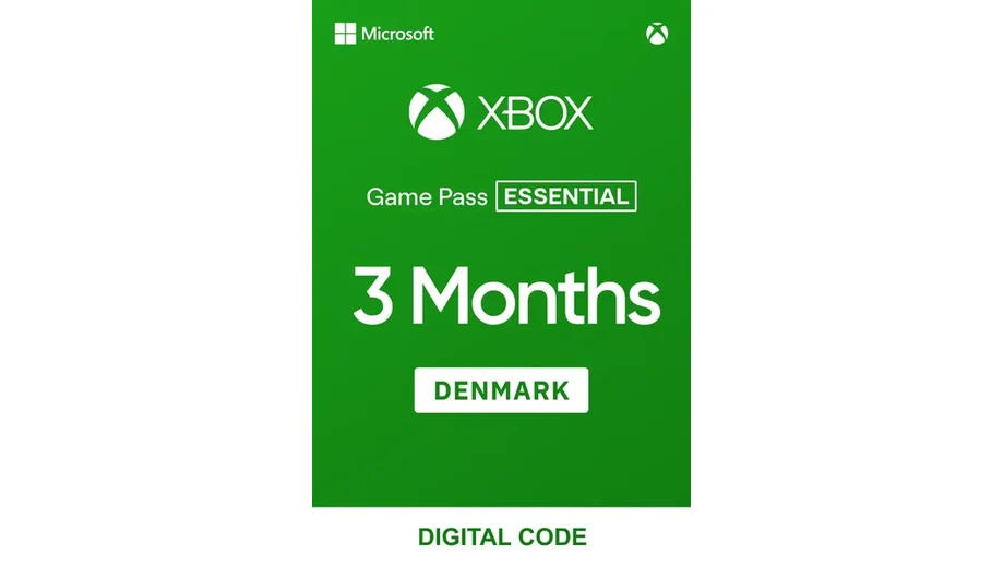 Xbox Game Pass Essential - 3 Months Subscription (Denmark) gallery image 2