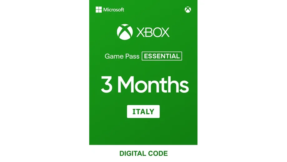 Xbox Game Pass Essential - 3 Months Subscription (Italy) gallery image 2