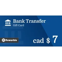 Bank Transfer C$7 CAD