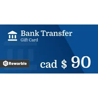 Bank Transfer C$90 CAD