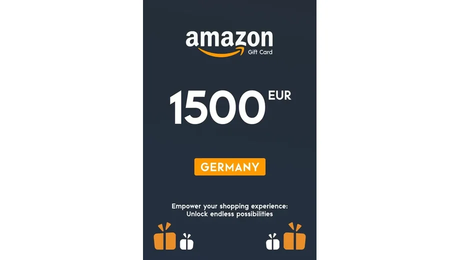 Amazon 1500 EUR Gift Card (Germany) gallery image 2