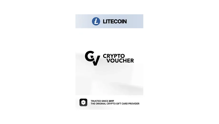 Crypto Voucher 640 USD in Litecoin (LTC) Crypto Voucher gallery image 1