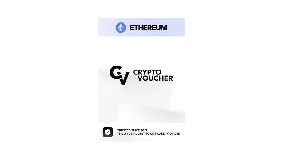 Crypto Voucher 540 GBP in Ethereum (ETH) Crypto Voucher gallery image 1