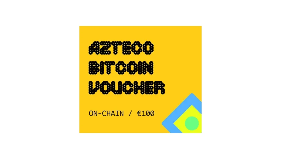 Azteco €100 EUR in Bitcoin (BTC) Crypto Voucher gallery image 2