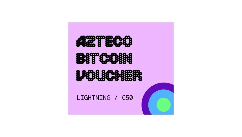 Azteco €50 EUR in Bitcoin (BTC) Crypto Voucher gallery image 2