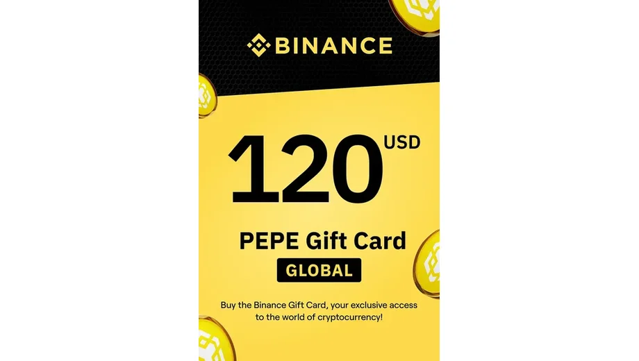 Binance $120 USD in Pepe (PEPE) Crypto Voucher gallery image 2