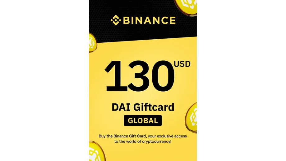 Binance $130 USD in Dai (DAI) Crypto Voucher gallery image 2