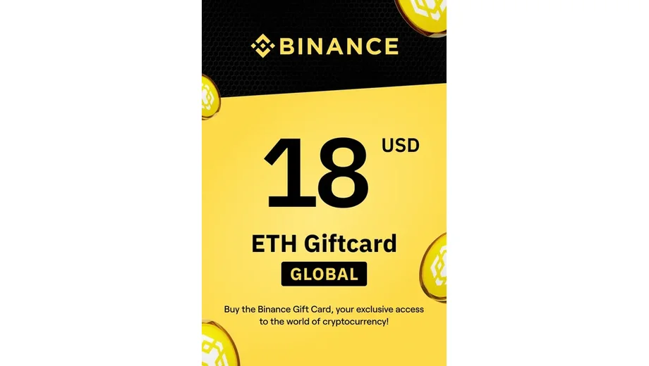 Binance $18 USD in Ethereum (ETH) Crypto Voucher gallery image 2