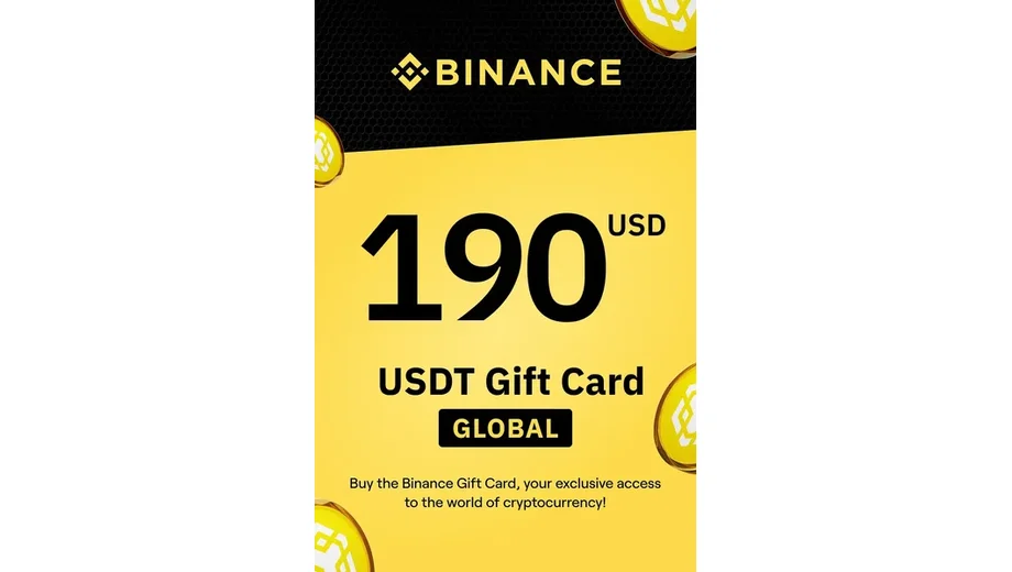 Binance $190 USD in Tether (USDT) Crypto Voucher gallery image 2