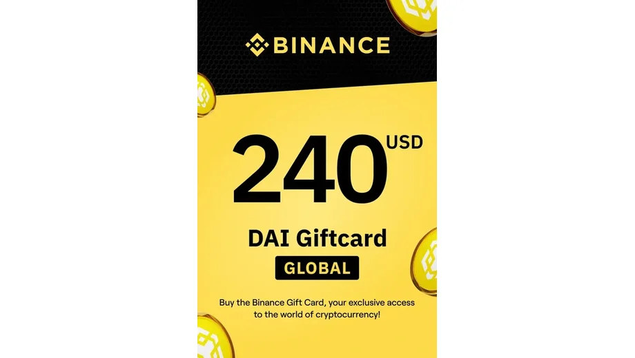 Binance $240 USD in Dai (DAI) Crypto Voucher gallery image 2
