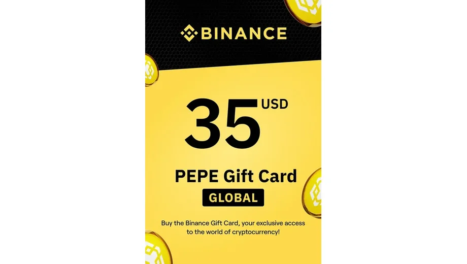 Binance $35 USD in Pepe (PEPE) Crypto Voucher gallery image 2