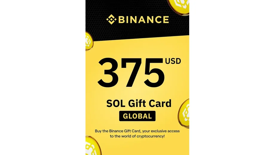 Binance $375 USD in Solana (SOL) Crypto Voucher gallery image 2