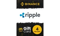 Binance $4 USD in Ripple (XRP) Crypto Voucher thumb 2