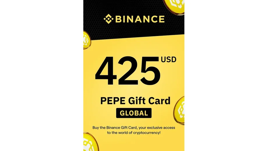 Binance $425 USD in Pepe (PEPE) Crypto Voucher gallery image 2