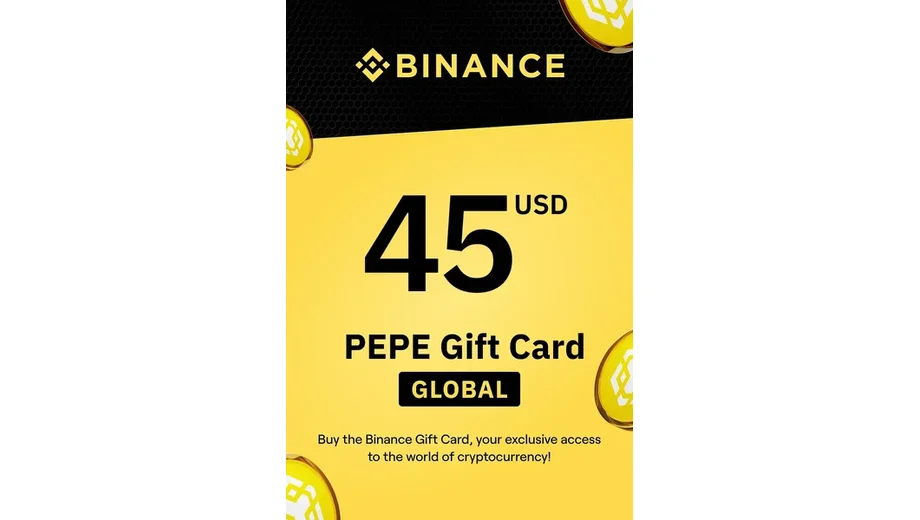 Binance $45 USD in Pepe (PEPE) Crypto Voucher gallery image 2
