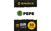 Binance $50 USD in Pepe (PEPE) Crypto Voucher thumb 2