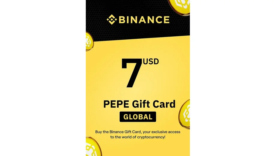 Binance $7 USD in Pepe (PEPE) Crypto Voucher gallery image 2